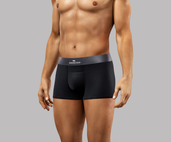MC_S-Trunk_Black_Profile (1) NEXT SKIN MICROMODAL SHORT TRUNKS